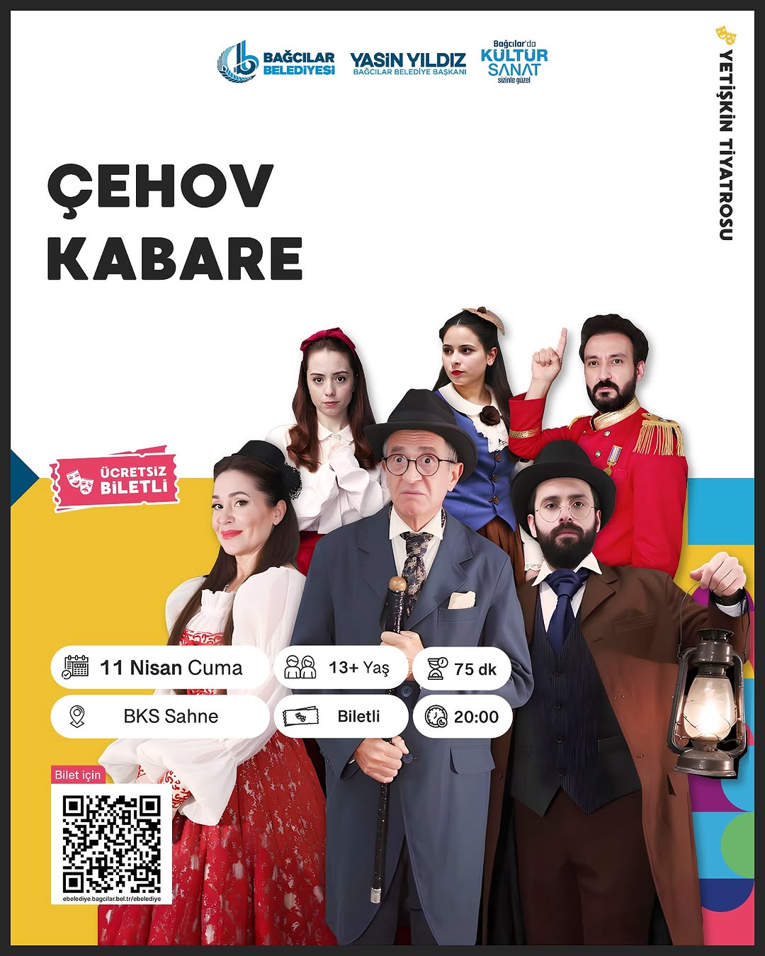 Bağcılar Belediyesi - "Çehov Kabare" Yetişkin Tiyatrosu