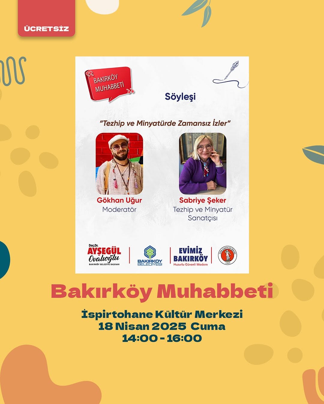 Bakırköy Belediyesi - Bakırköy Muhabbeti: Gökhan Uğur & Sabriye Şeker