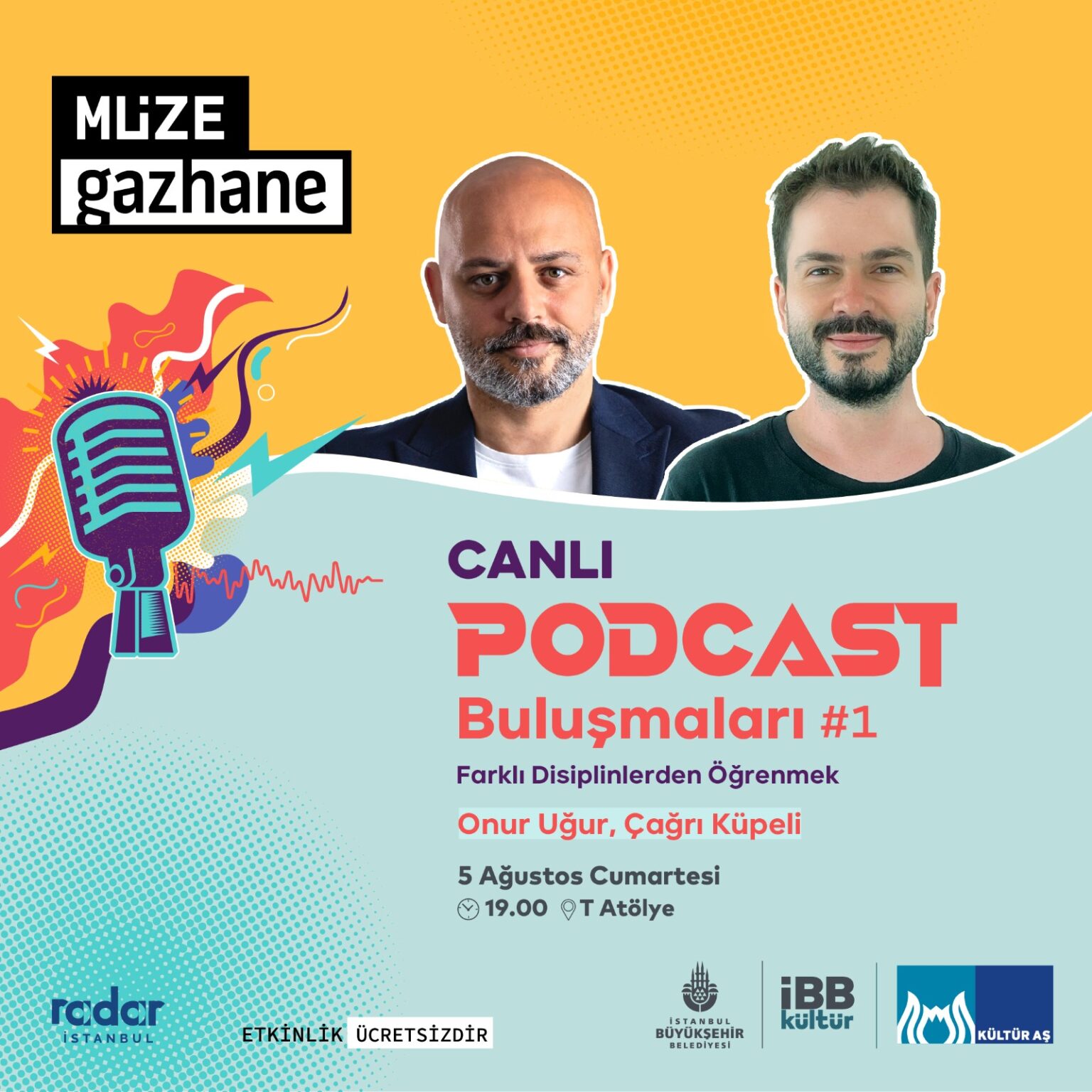 Müze Gazhane - Canlı Podcast Buluşmaları #1
