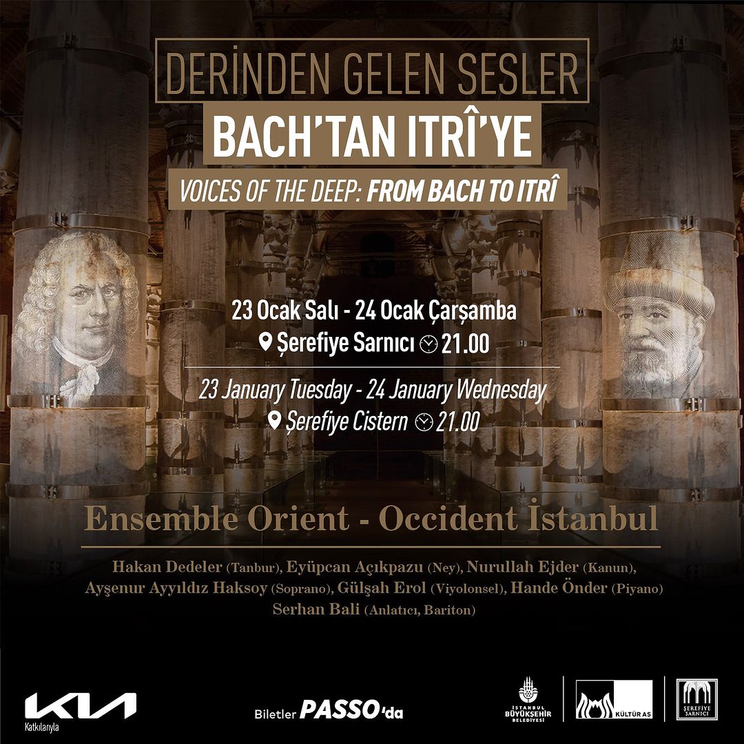 İBB Kültür - Şerefiye Sarnıcı Bach’tan Itrî’ye Deneyimi 
