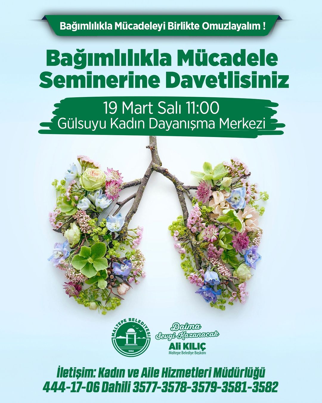 Maltepe Belediyesi - Bağımlılıkla Mücadele Semineri