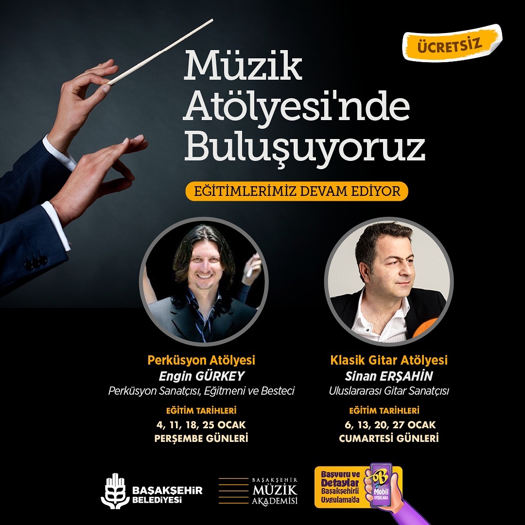 Başakşehir Belediyesi - Müzik Atölyesi Eğitimleri