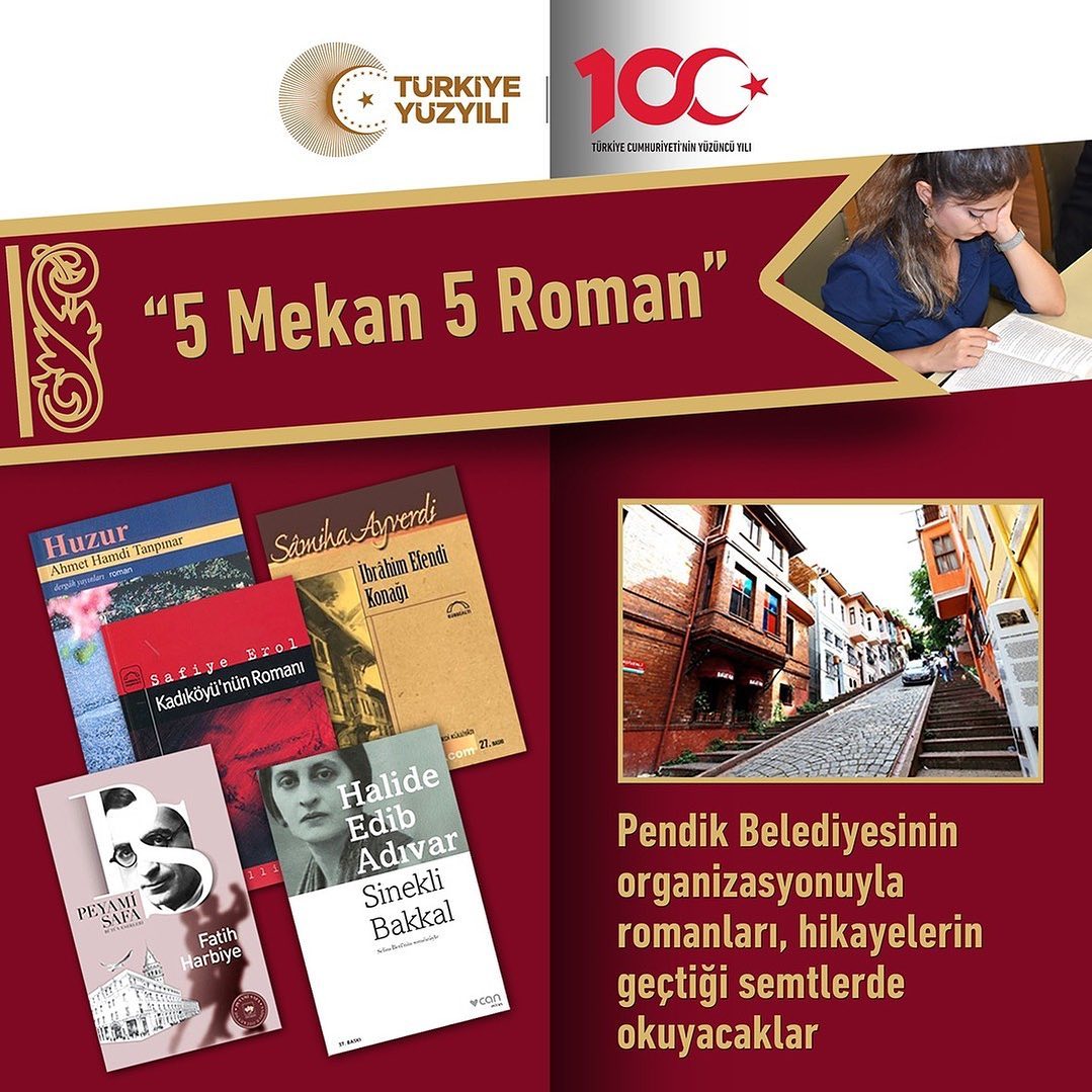 Pendik Belediyesi - 5 Mekan 5 Roman Projesi