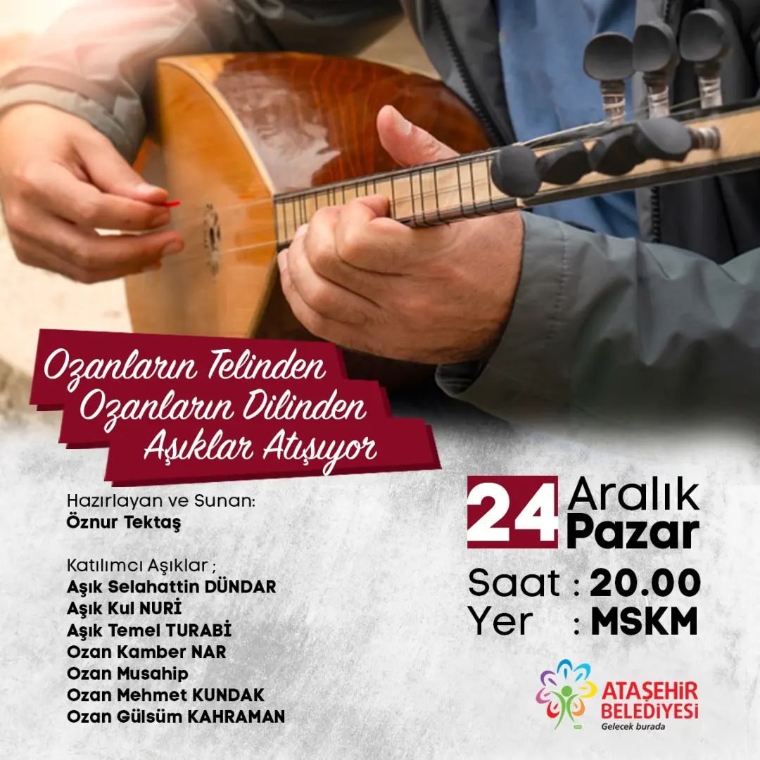 Ataşehir Belediyesi - Ozanların Telinden Ozanların Dilinden Aşıklar Atışıyor