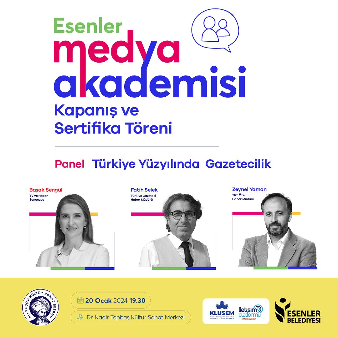 Esenler Belediyesi - "Türkiye Yüzyılında Gazetecilik" Paneli
