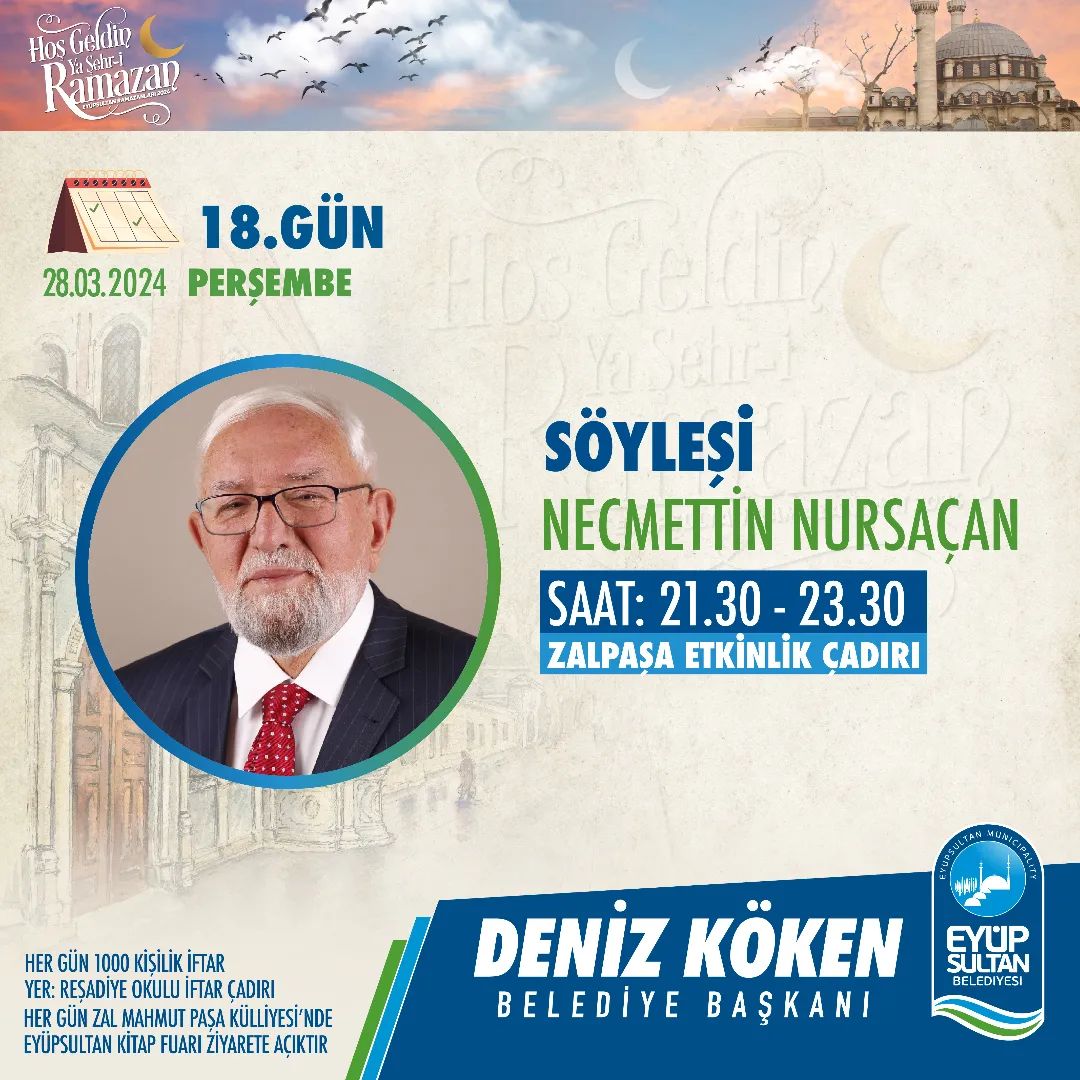 Eyüpsultan Belediyesi- Ramazan Etkinlikleri