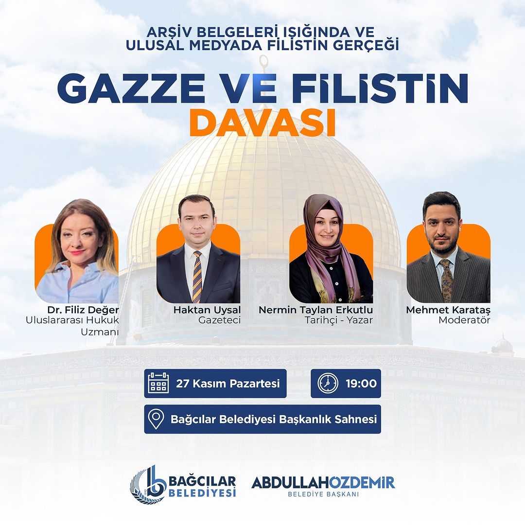 Bağcılar Belediyesi - Gazze ve Filistin Davası