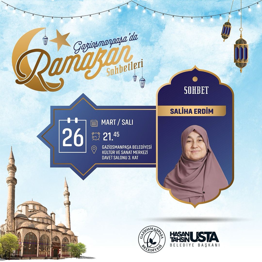 Gaziosmanpaşa Belediyesi - Ramazan Sohbetleri