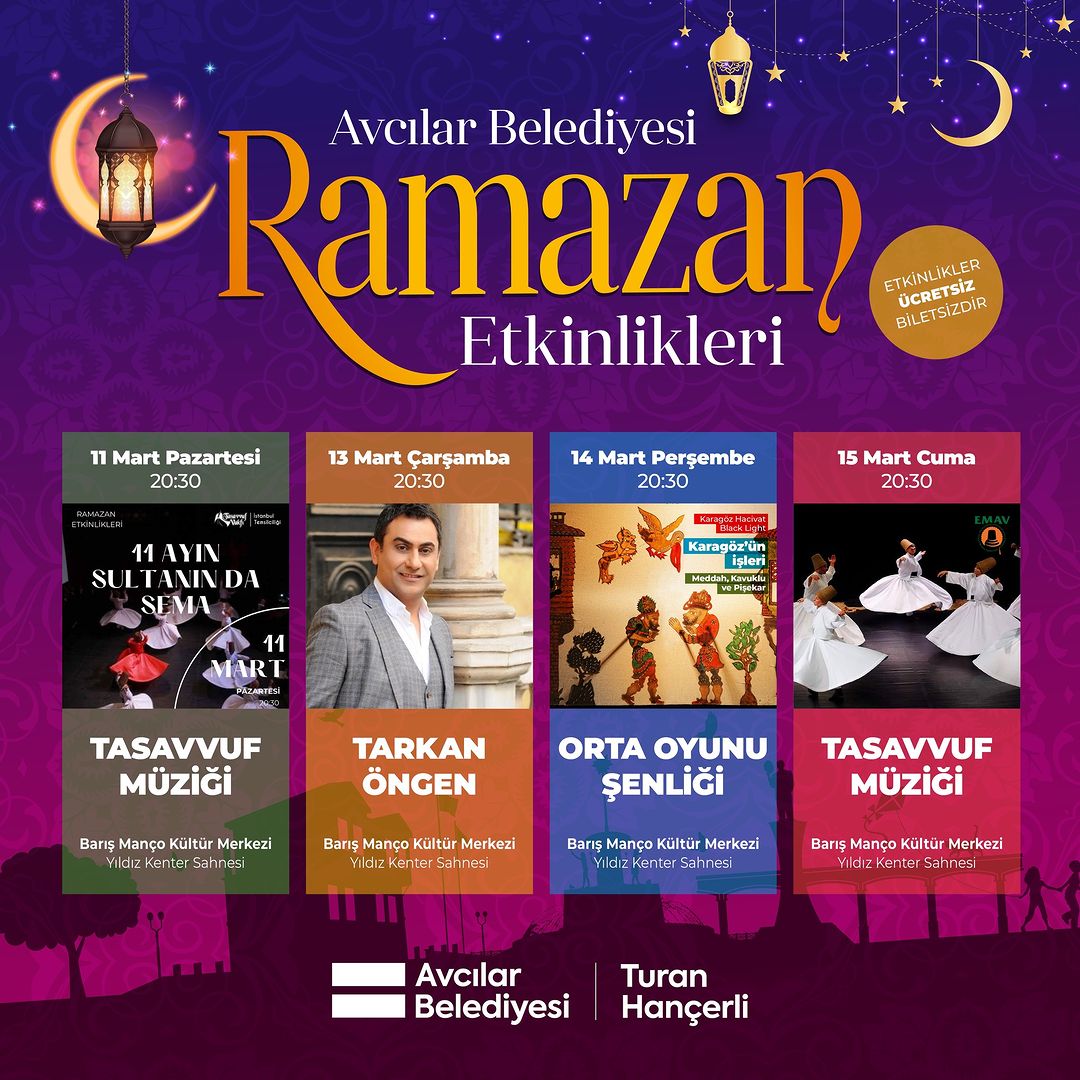 Avcılar Kültür Sanat - Geleneksel Ramazan Etkinlikleri: Tasavvuf Müziği