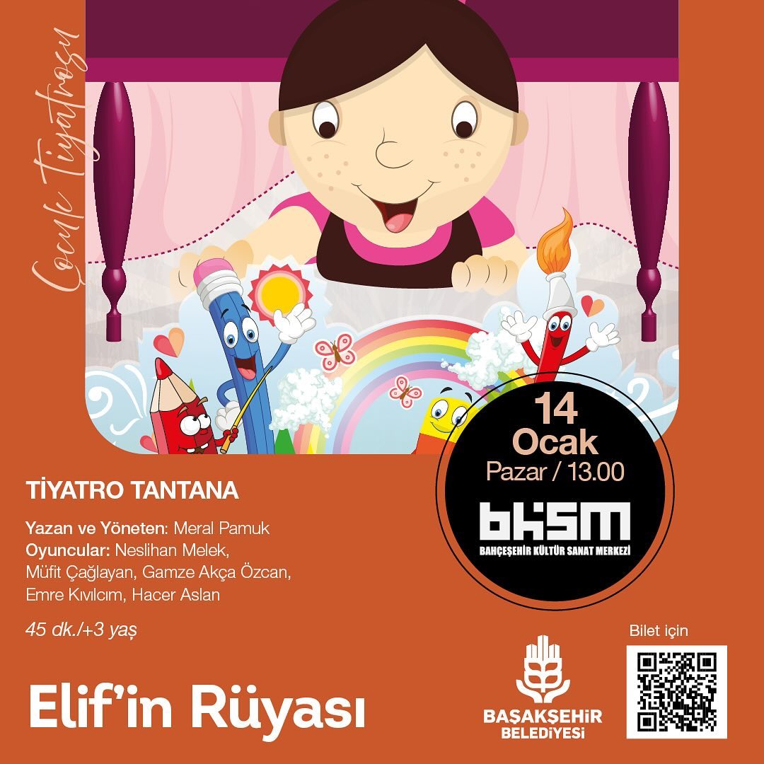 Başakşehir Belediyesi - Çocuk Tiyatrosu "Elif'in Rüyası"