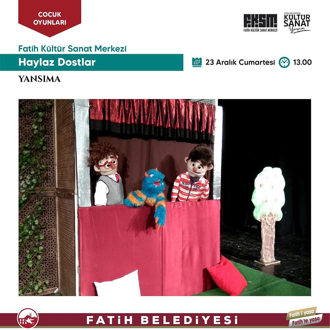 Fatih Belediyesi - Haylaz Dostlar Yansıma Çocuk Oyunu