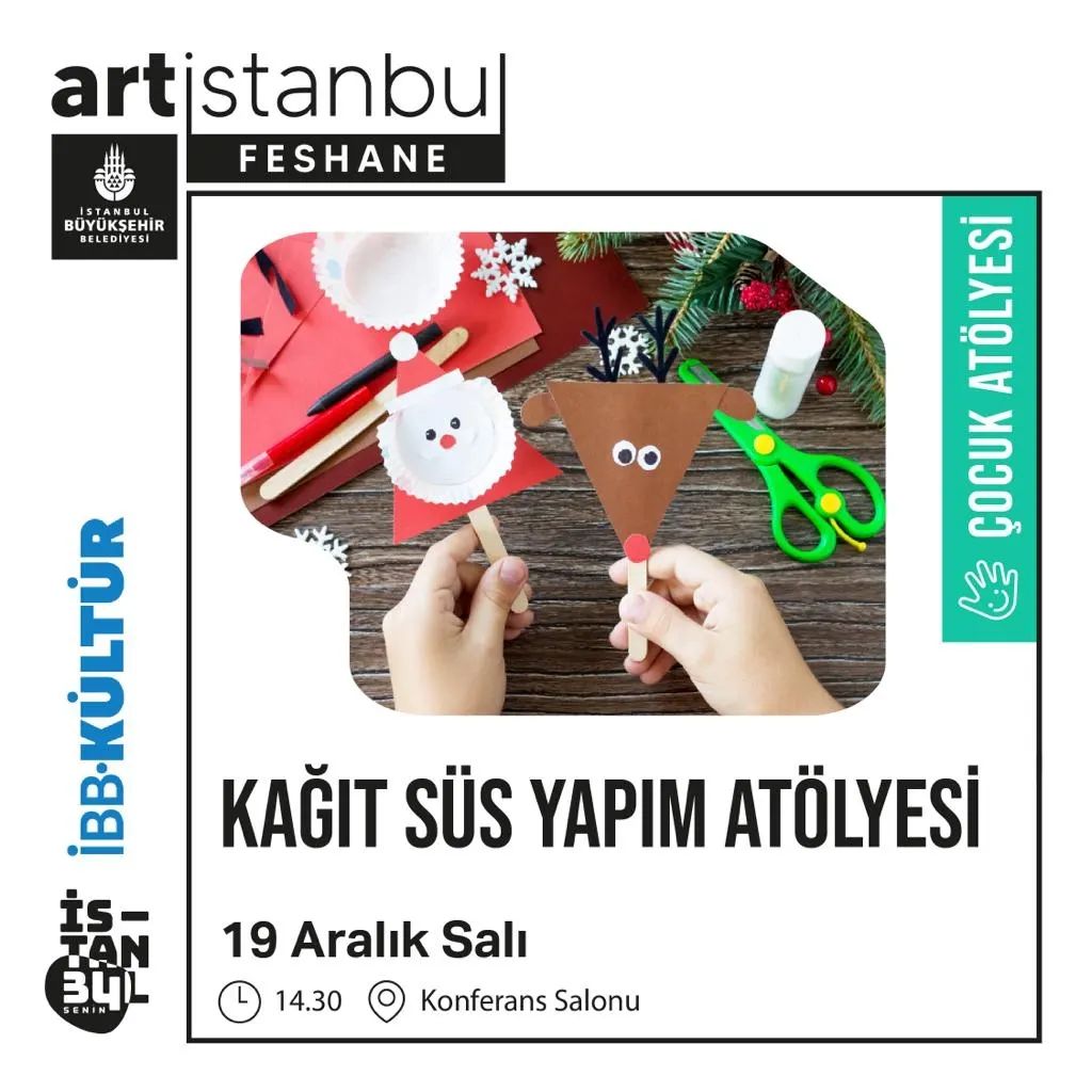 FESHANE - Kağıt Süs Yapımı Atölyesi