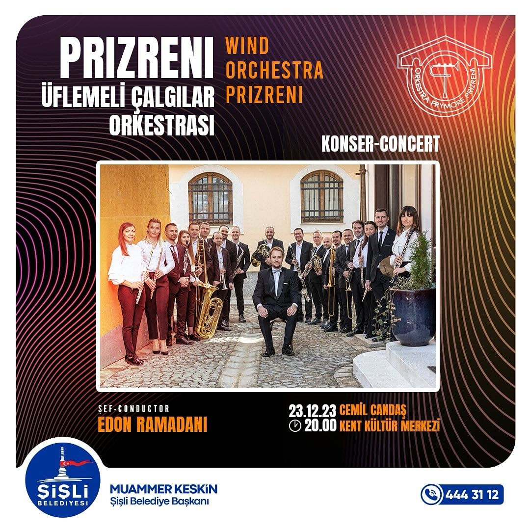 Şişli Belediyesi - PRIZRENI Üflemeli Çalgılar Orkestrası