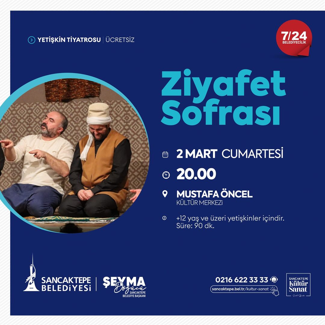 Sancaktepe Kültür Sanat - Ziyafet Sofrası Yetişkin Tiyatrosu