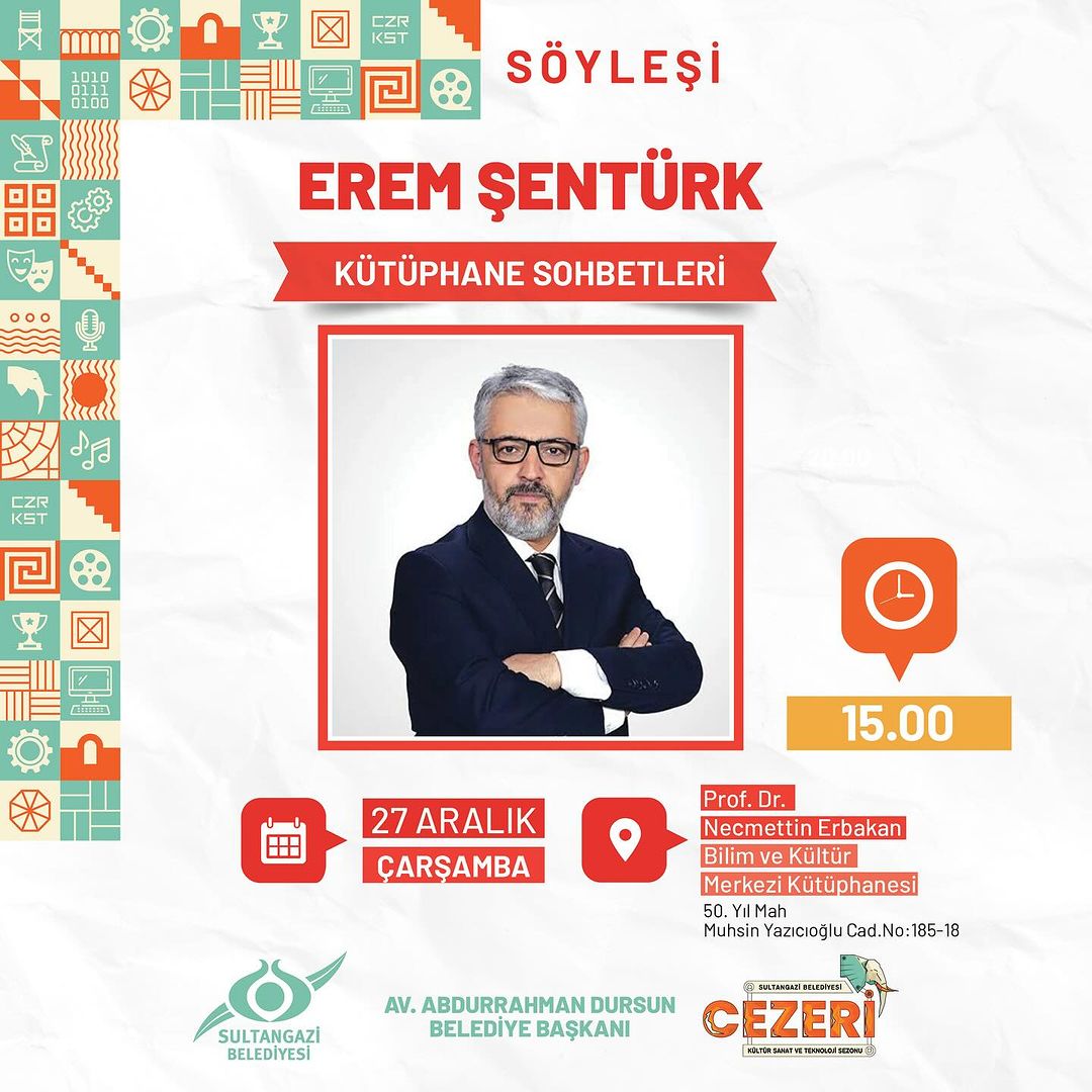 Sultangazi Belediyesi - Kütüphane Sohbetleri, Söyleşi