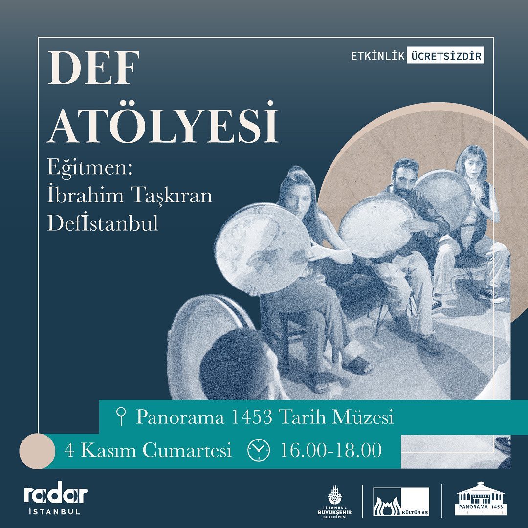 İBB Kültür - Def Atölyesi