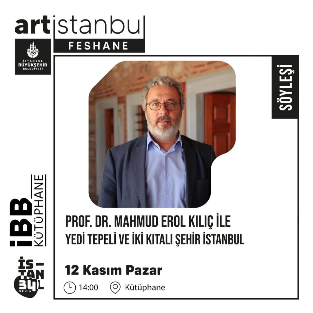 İBB Kültür - Prof. Dr. Mahmud Erol Kılıç Söyleşi