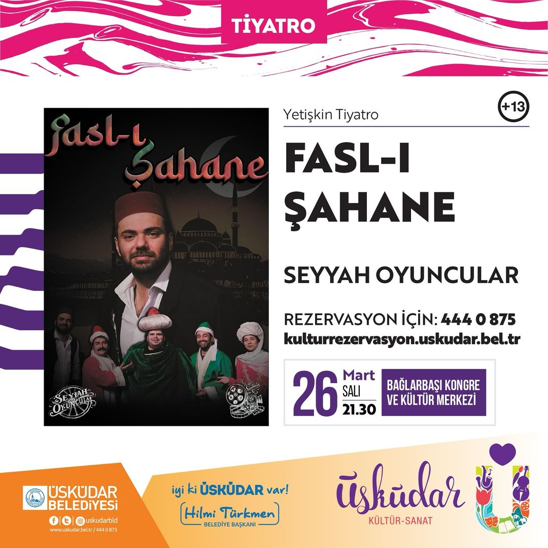 Ramazan akşamlarında tiyatro keyfi Üsküdar’da!