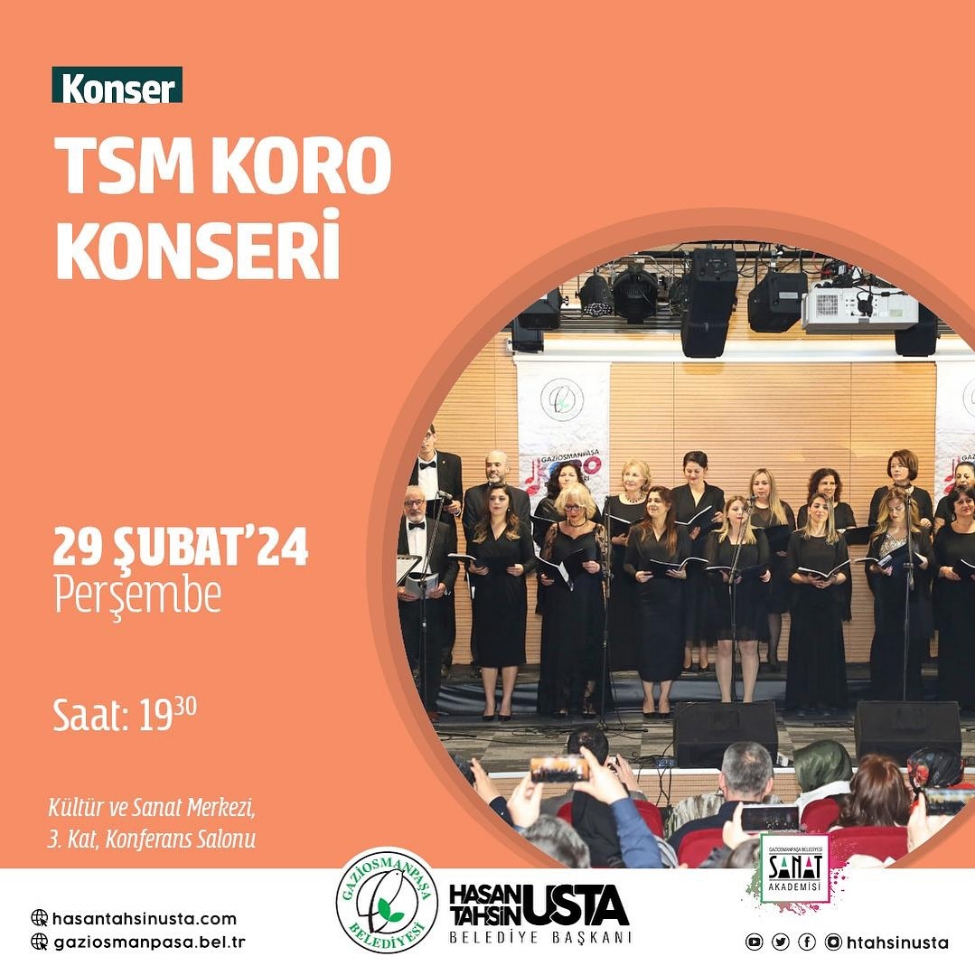 Gaziosmanpaşa Belediyesi - Türk Sanat Müziği Koro Konseri