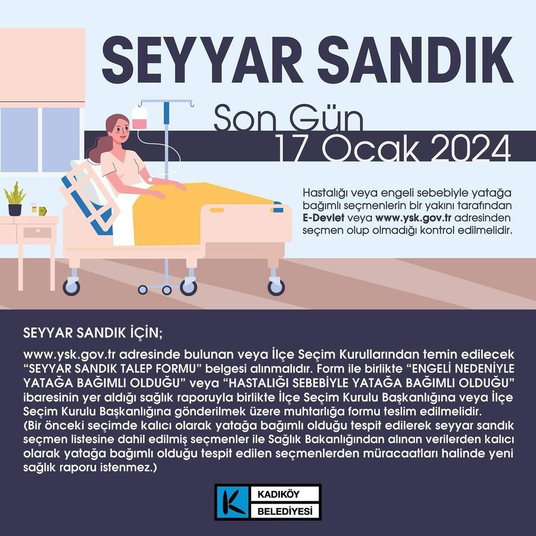 Kadıköy Belediyesi - Seyyar Sandık 