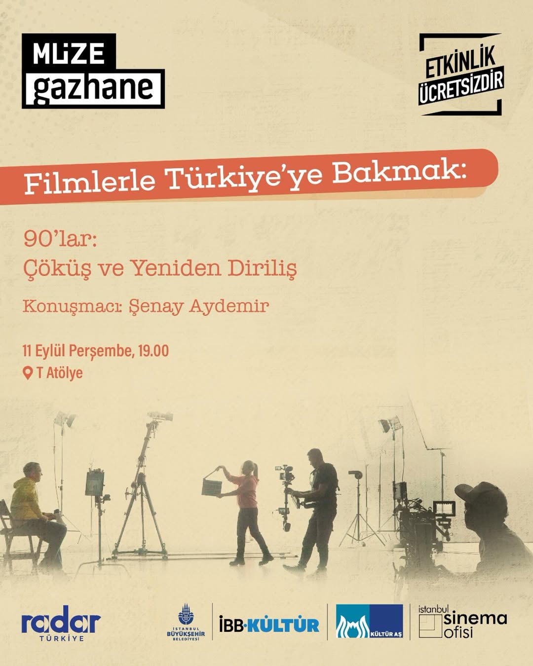 Müze Gazhane - Filmlerle Dünya'ya Bakmak: 90'lar Çöküş ve Yeniden Diriliş
