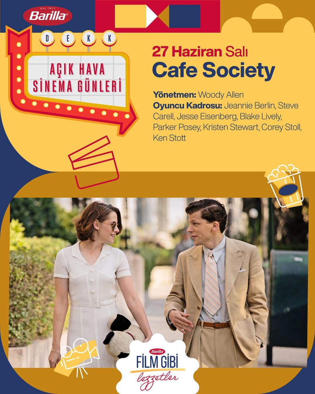 Barilla T�rkiye - A�?khava Sinemas?, Cafe Society