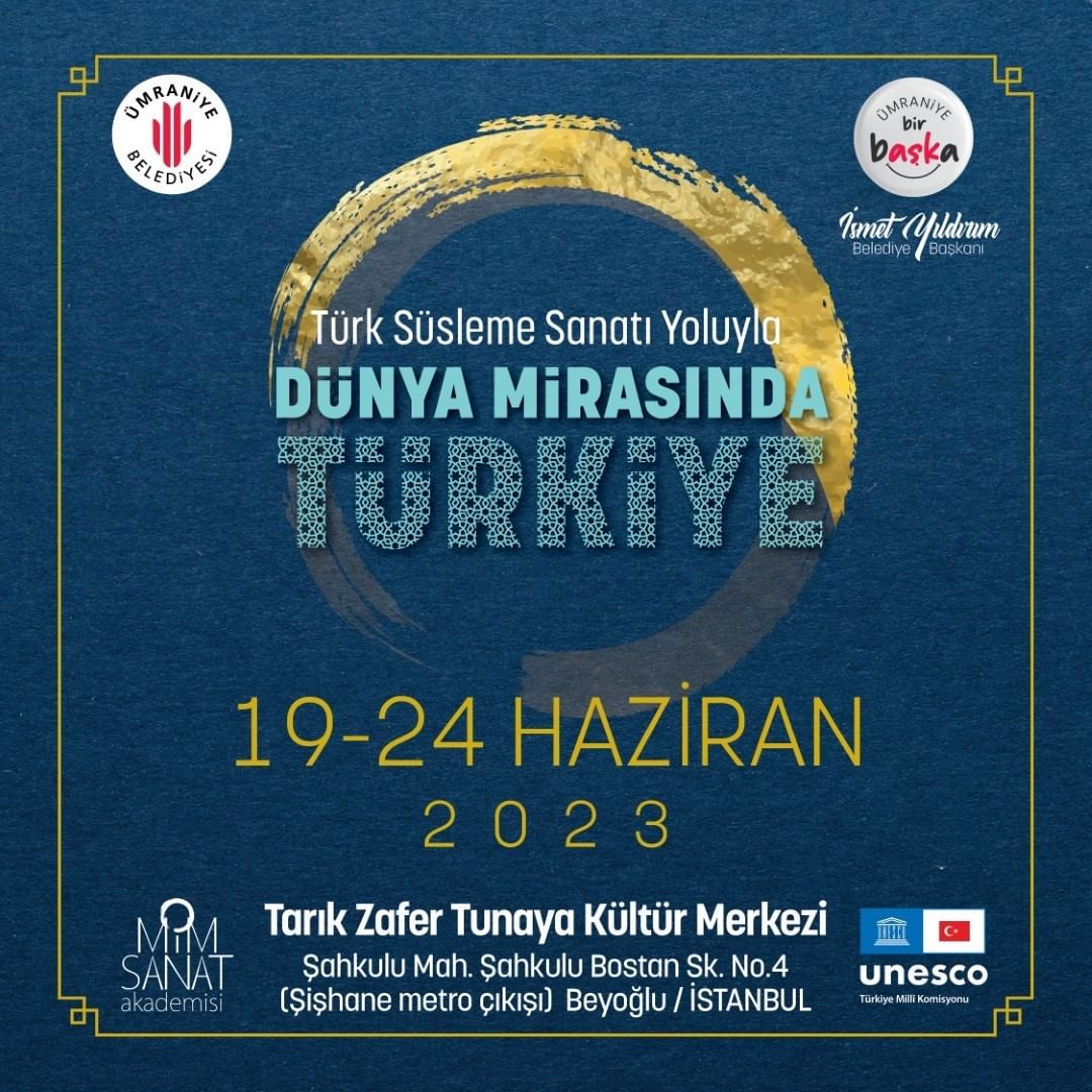 �mraniye Belediyesi - T�rk S�sleme Sanat? Yoluyla D�nya Miras?nda T�rkiye Sergisi
