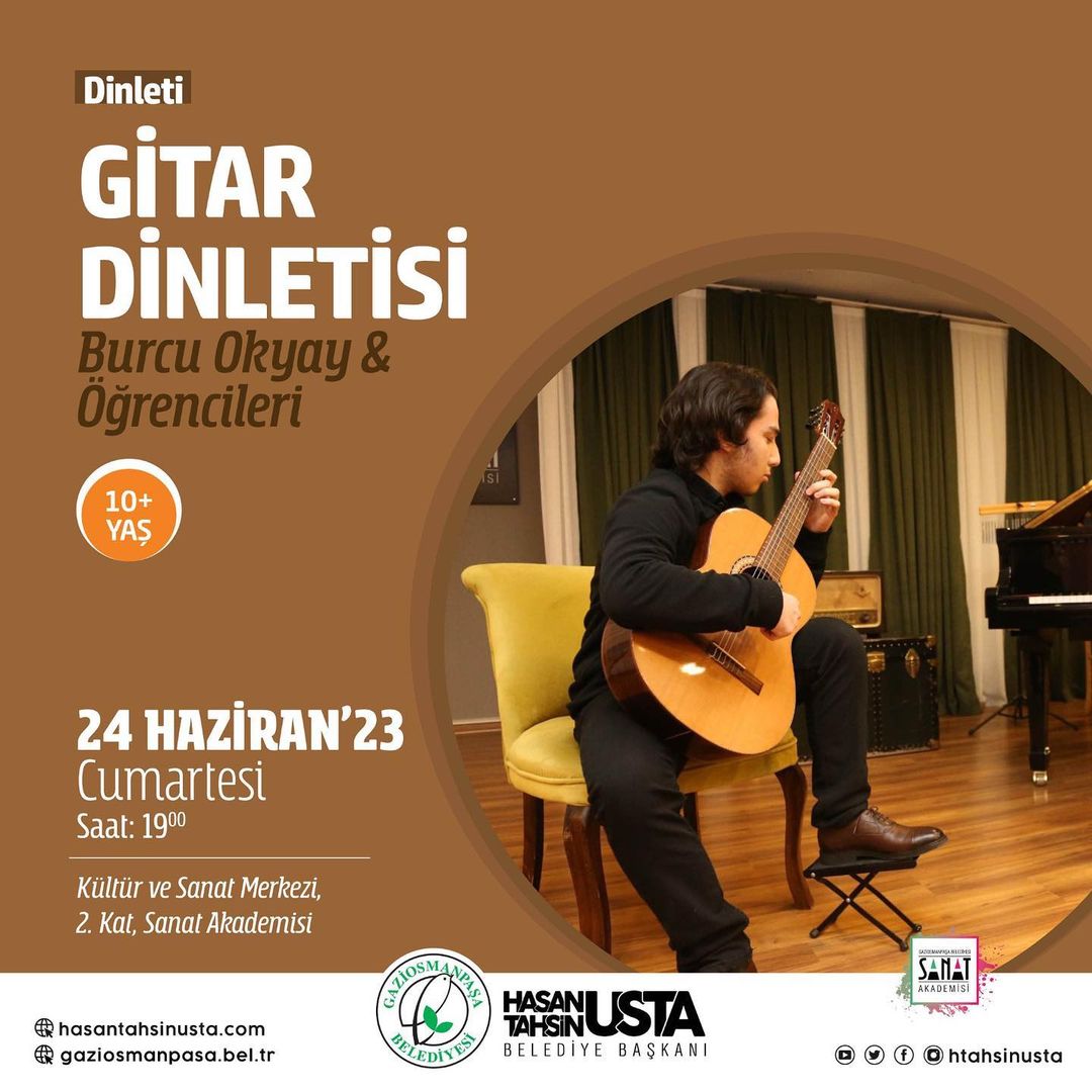 Gaziosmanpa?a Belediyesi - Gitar Dinletisi, Burcu Okyay & �?rencileri