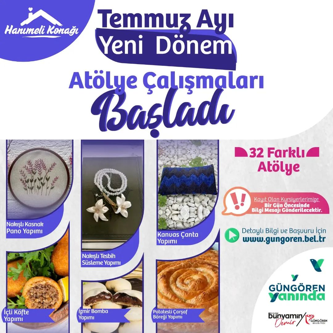 G�ng�ren Belediyesi - At�lye �al??malar?