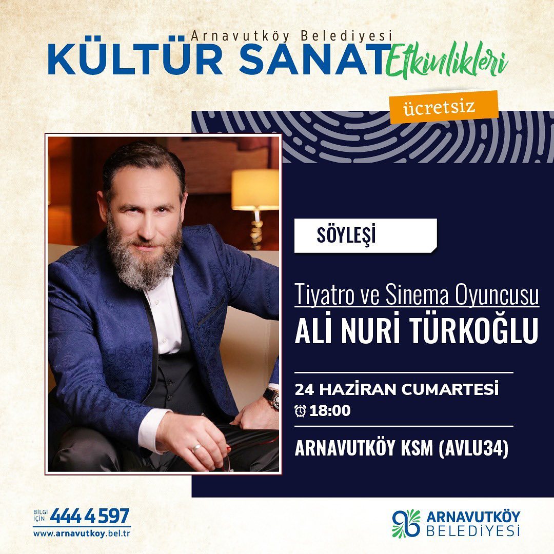 Arnavutk�y Belediyesi - S�yle?i, Ali Nuri T�rko?lu