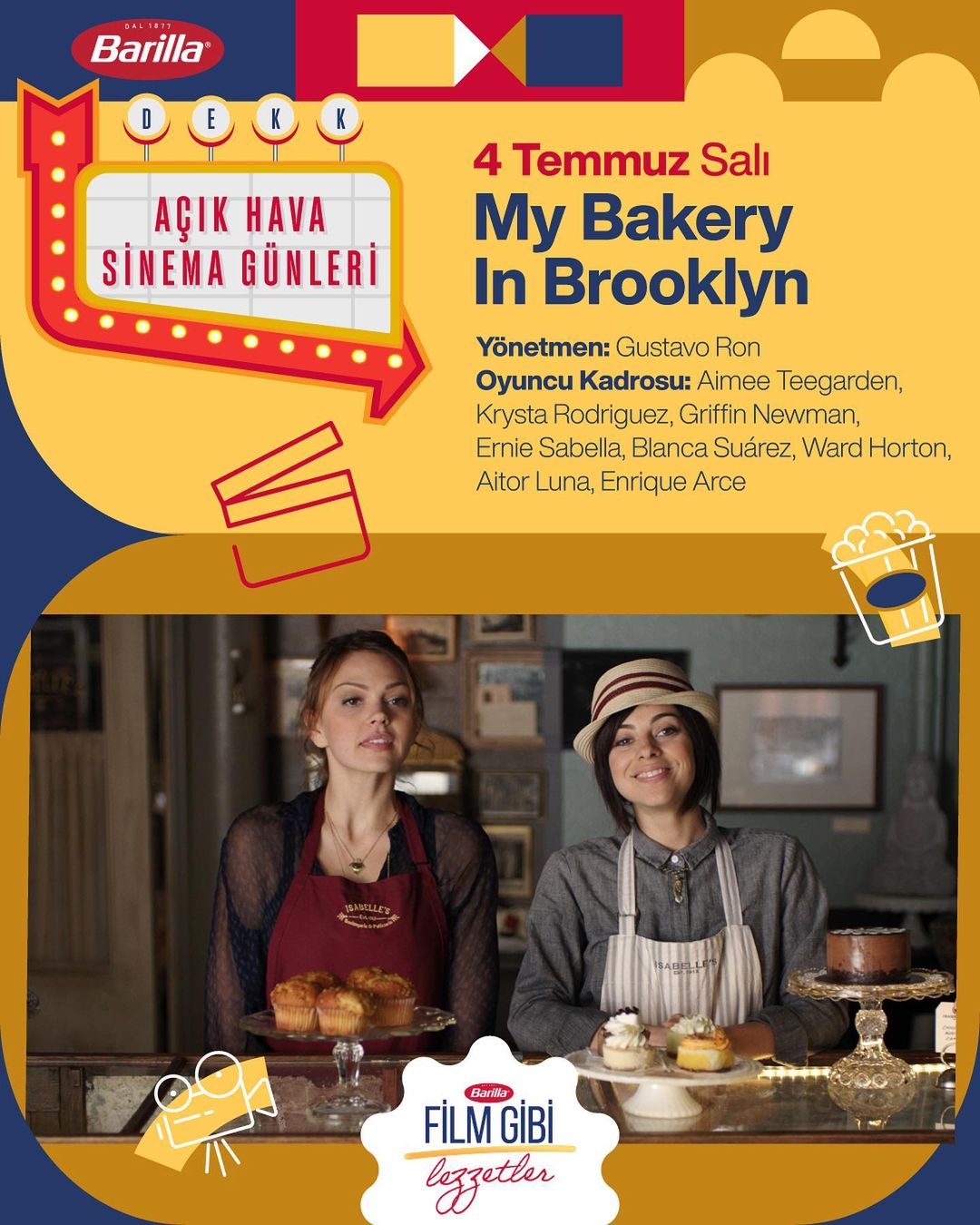 Barilla T�rkiye - A�?khava Sinemas?, My Bakery In Brooklyn