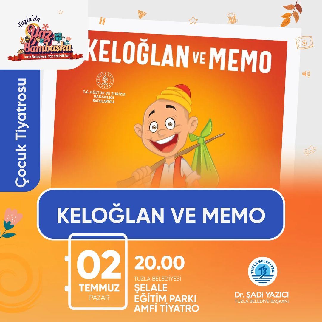 Tuzla Belediyesi - Kelo?lan ve Memo, �ocuk Tiyatrosu