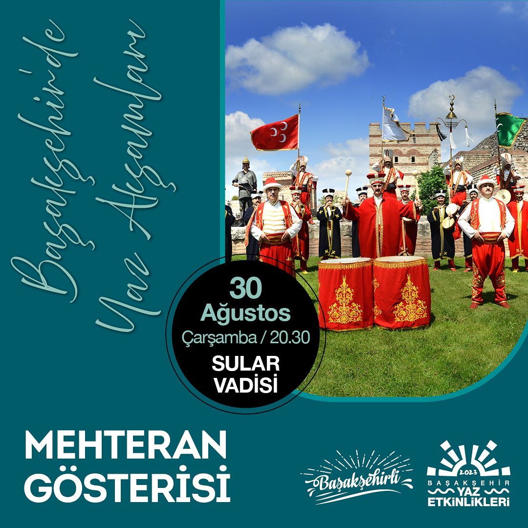 Başakşehir Belediyesi - 30 Ağustos Zafer Bayramı Mehteran Gösterisi