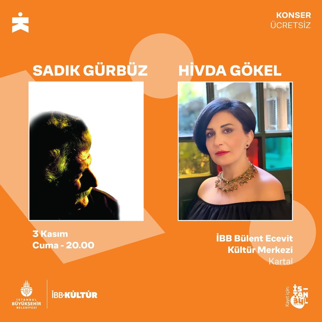 İBB Kültür - Sadık Gürbüz, Hivda Gökel Konseri