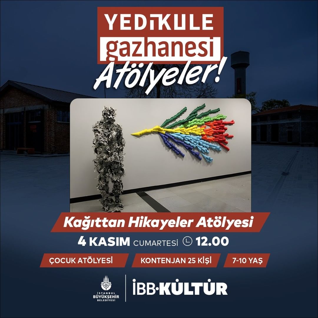 İBB Kültür - Kağıttan Hikayeler Atölyesi