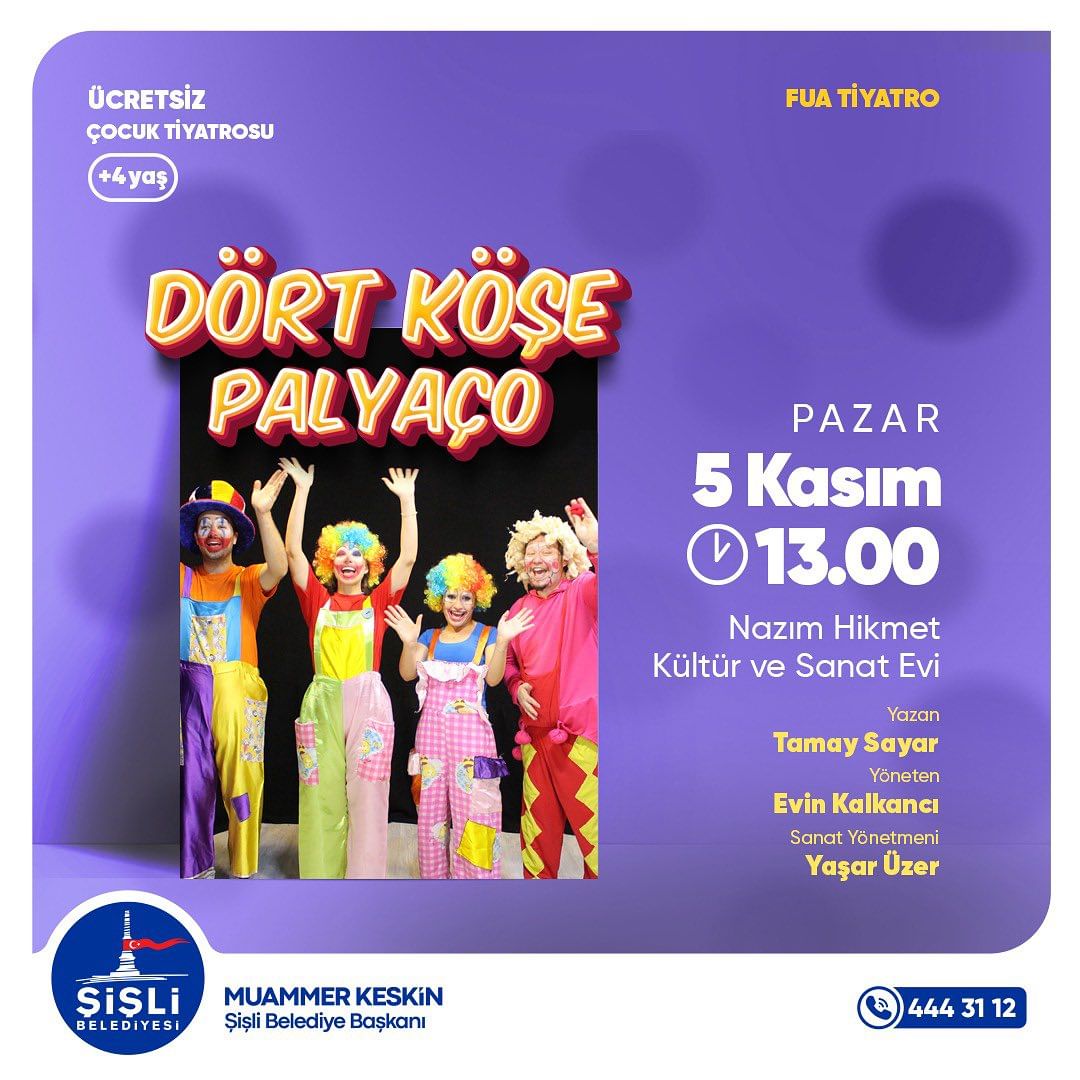 Şişli Belediyesi - Dört Köşe Palyaço