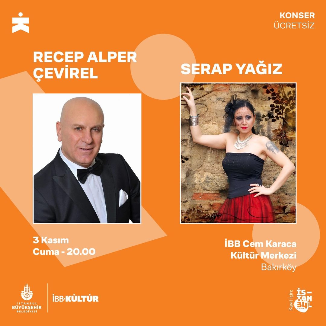 İBB Kültür - Recep Alper Çevirel, Serap Yağsız Konseri