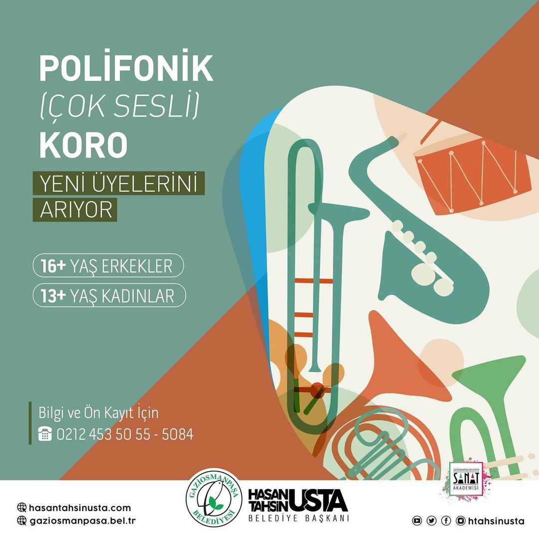 Gaziosmanpaşa Kültür Sanat - Polifonik Koro Seçmeleri