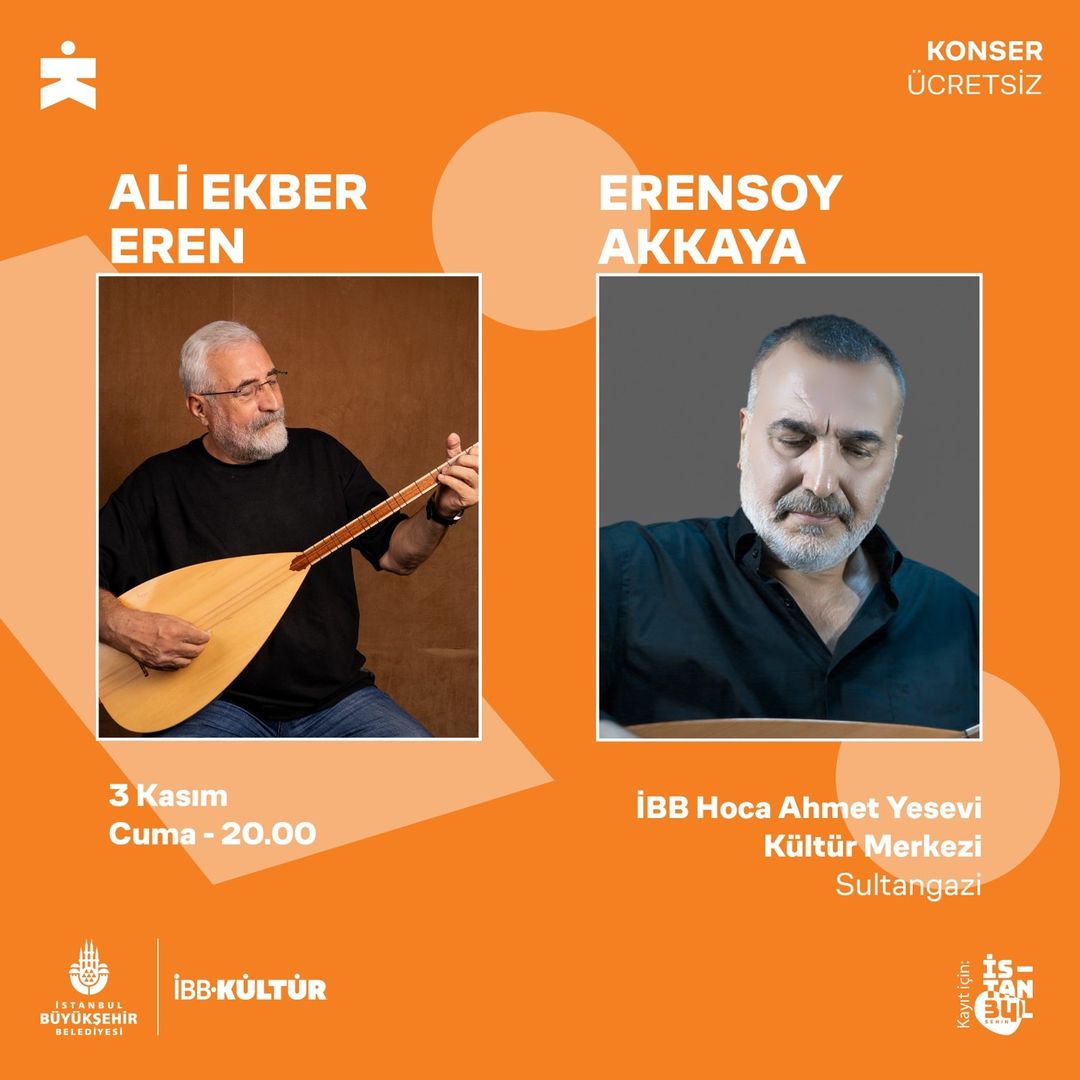 İBB Kültür - Ali Ekber Eren, Erensoy Akkaya Konseri