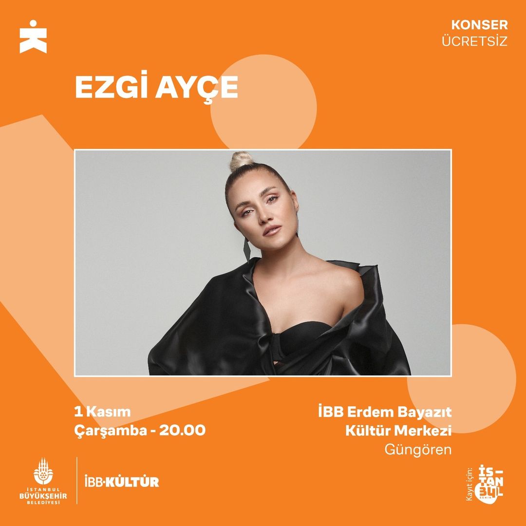 İBB Erdem Beyazıt Kültür Merkezi - Ezgi Ayçe Konseri