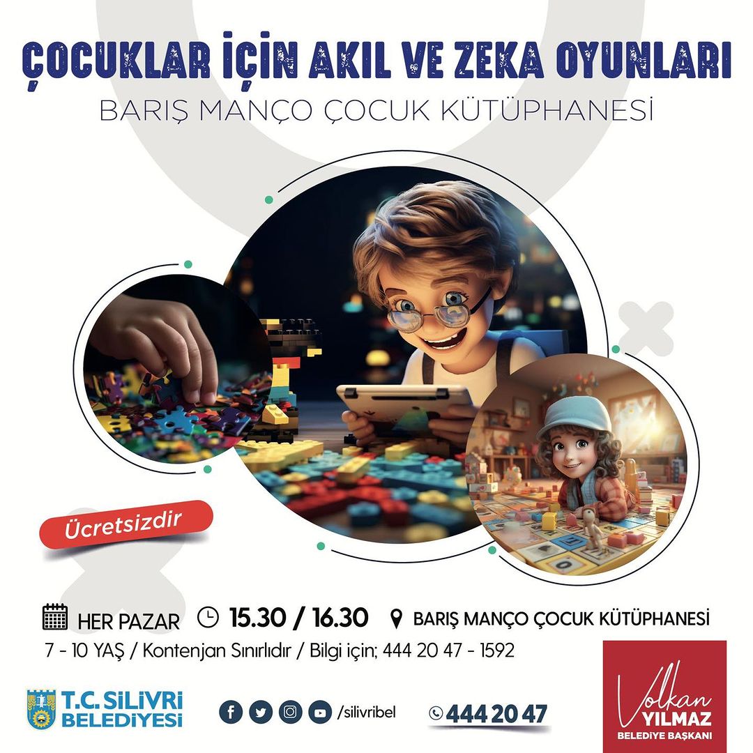 Silivri Belediyesi - Çocuklar için Akıl ve Zeka Oyunları
