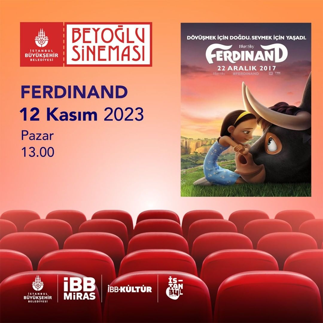 İBB Kültür - FERDINAND Film gösterimi