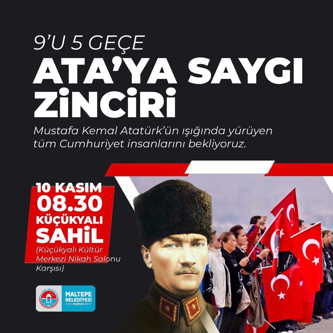 Maltepe Belediyesi - Ata’ya Saygı Zinciri
