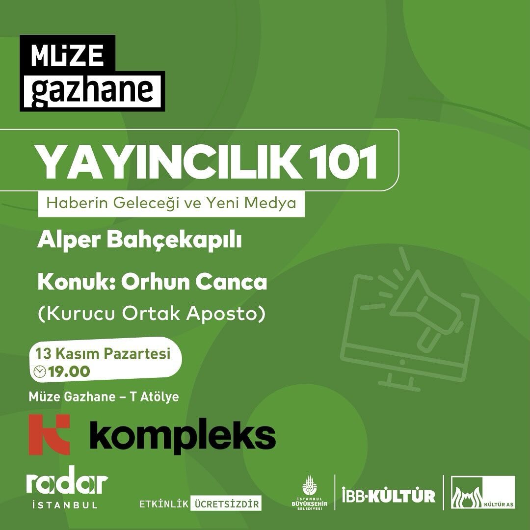 Müzegazhane - Yayıncılık 101