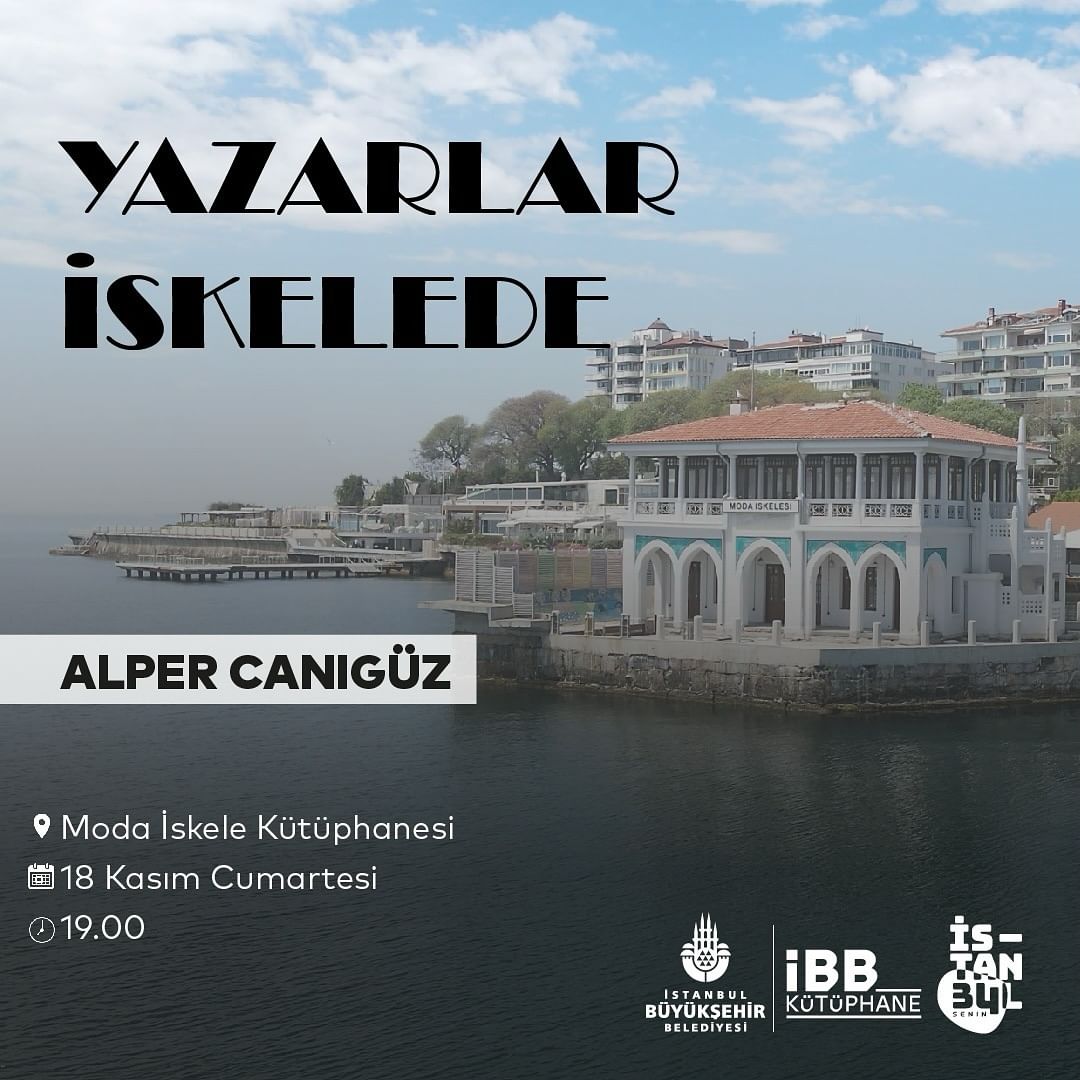İBB Kütüphane - Yazarlar İskelede , Alper Canıgüz
