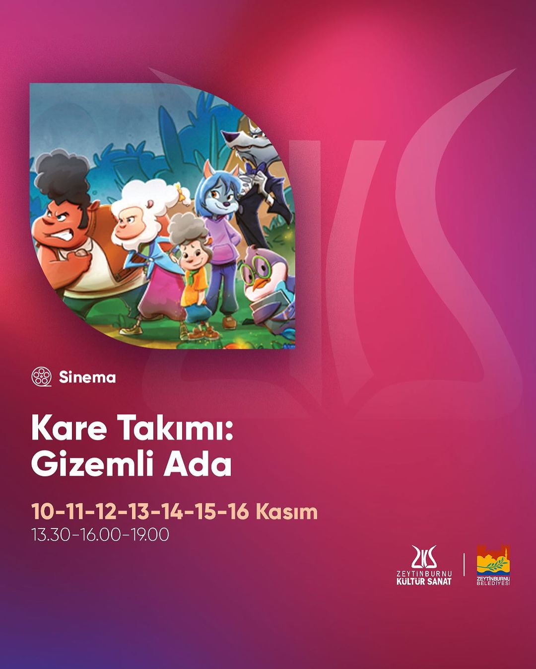 Zeytinburnu Belediyesi - Kare Takımı: Gizemli Ada