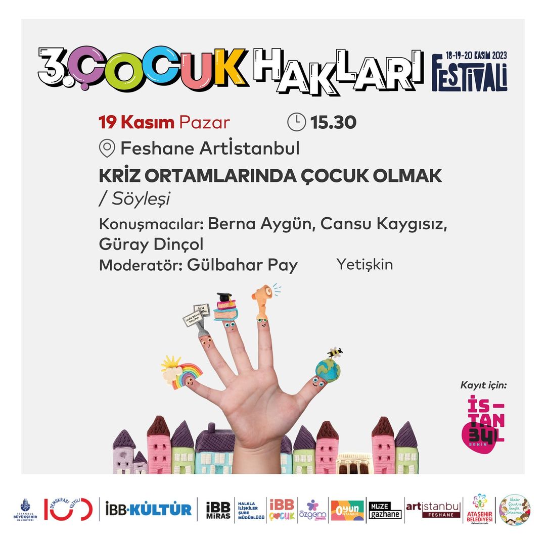 İBB Kültür - Kriz Ortamlarında Çocuk Olmak