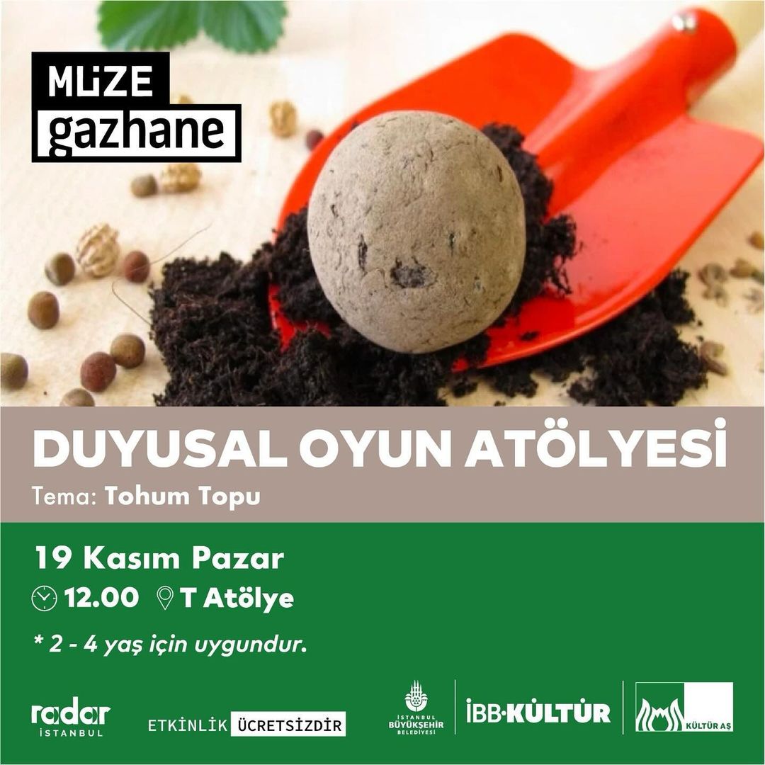 Müze Gazhane - DUYUSAL OYUN ATÖLYESİ
