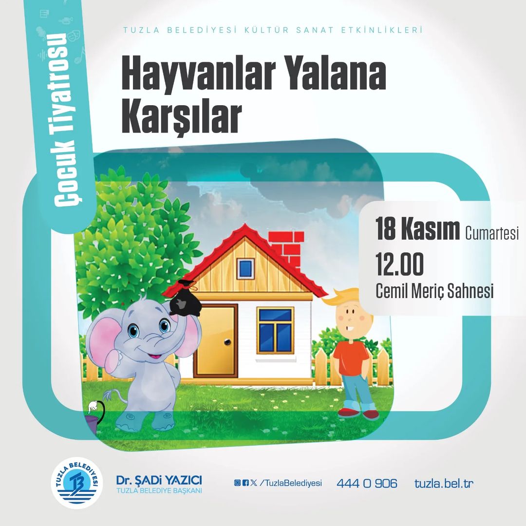 Tuzla Belediyesi - Hayvanlar Yalana Karşılar
