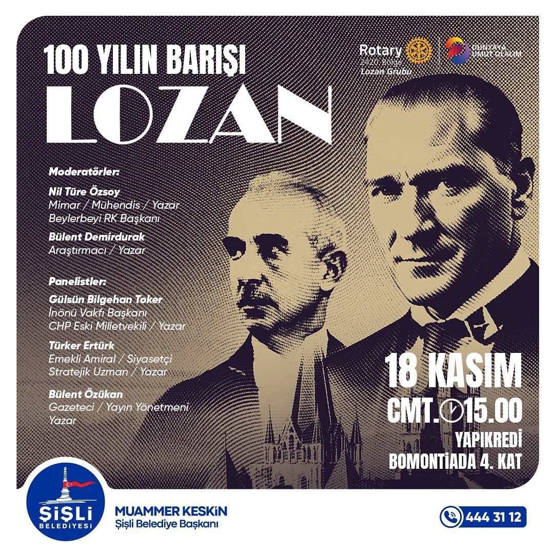 Şişli Belediyesi - 100 Yılın Barışı: Lozan
